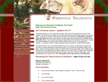 Tablet Screenshot of christmastraditions.net